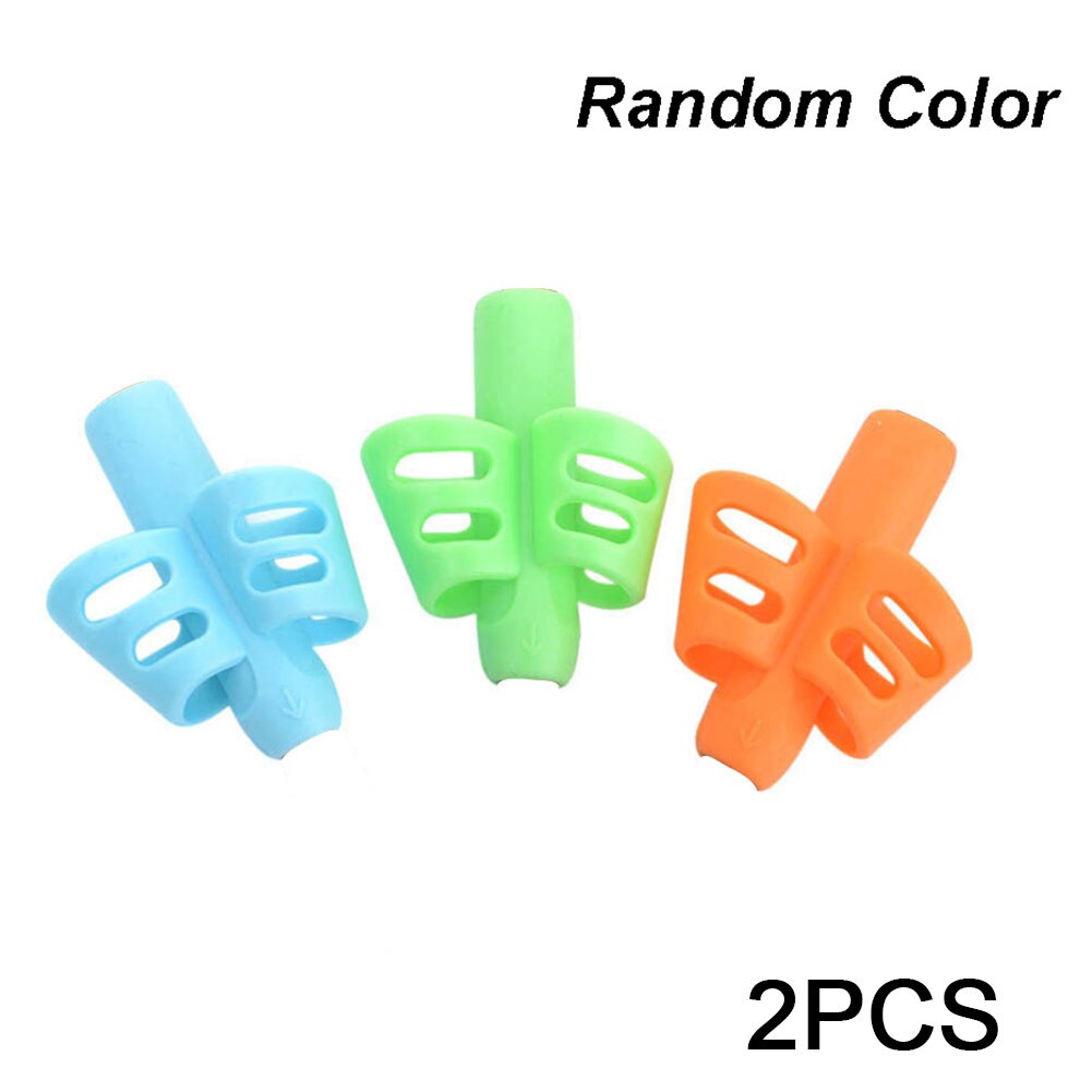 Finger Pen Pencil Holder Help Learn Hold Grip Silicone Writing Tool