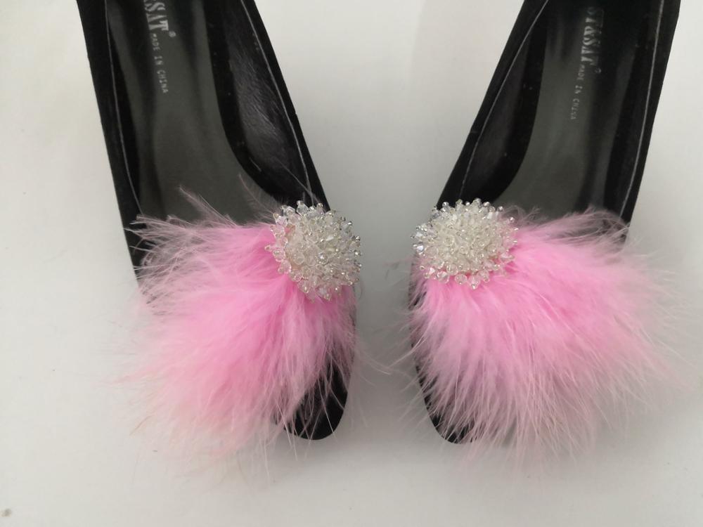 Zapatos de peluche removibles, 1 par, Clip, decoración, embellecedor, # SH2020016: Default Title