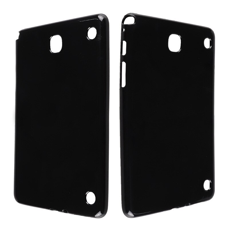 Slim Soft Silicone TPU waterproof Case For Samsung Galaxy Tab A 8.0 T350 T351 P350 P355 Transparent Back Cover+Stylus pen