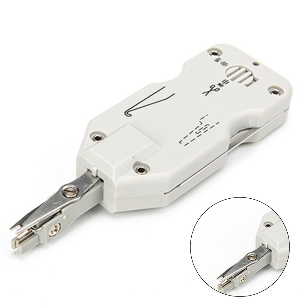 RJ11 RJ45 Kabel Punch Professionelle Werkzeug Krone Lsa-plus Kit Unten ABS Telecom Telefon Draht Klassische Feste Nicht-toxischen Netzwerk Home