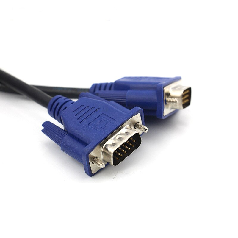 VGA cable 1.5 m 3+5 VGA line video data cable computer HD cable