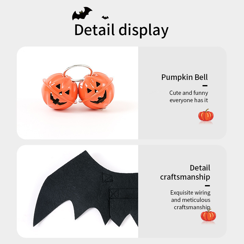 Vêtements pour chat à la , ailes de chauve-souris, Costume de chien drôle, aile artificielle, accessoire de Cosplay pour animaux de compagnie, Costume d'halloween et de noël pour chat, produits pour animaux de compagnie