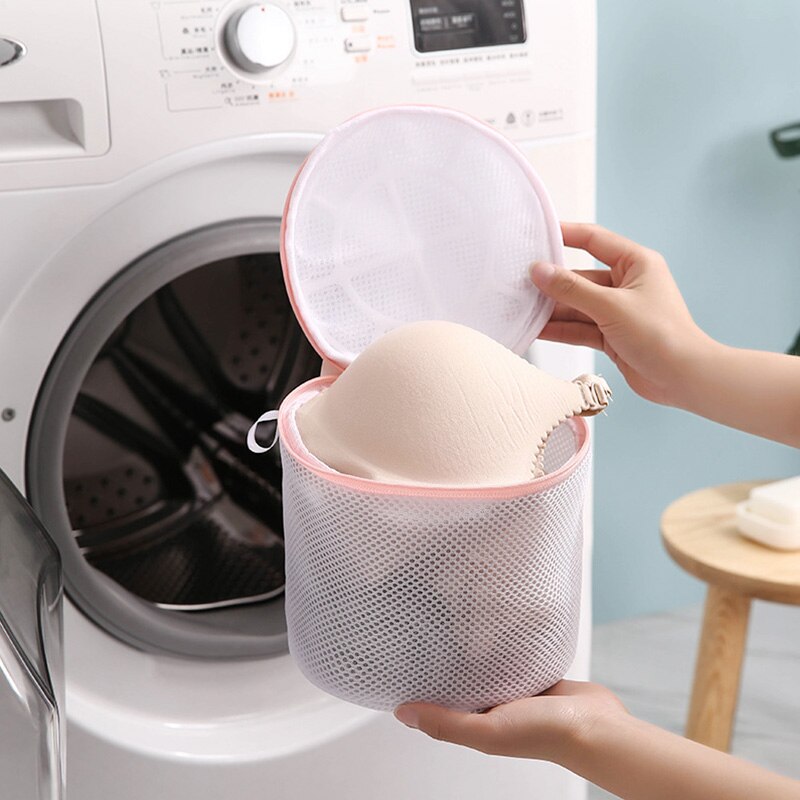 8 Size Mesh Laundry Bag Polyester Laundry Wash Bags Household Laundry Basket Laundry Bags For Washing Machines Mesh Bra Bag