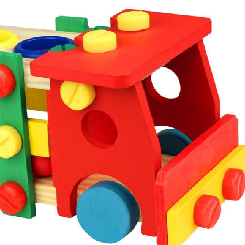 Multifunktions møtrik samling demontering værktøj bank møtrik bil bunke driver børns form kognition samlet nedrivning legetøj