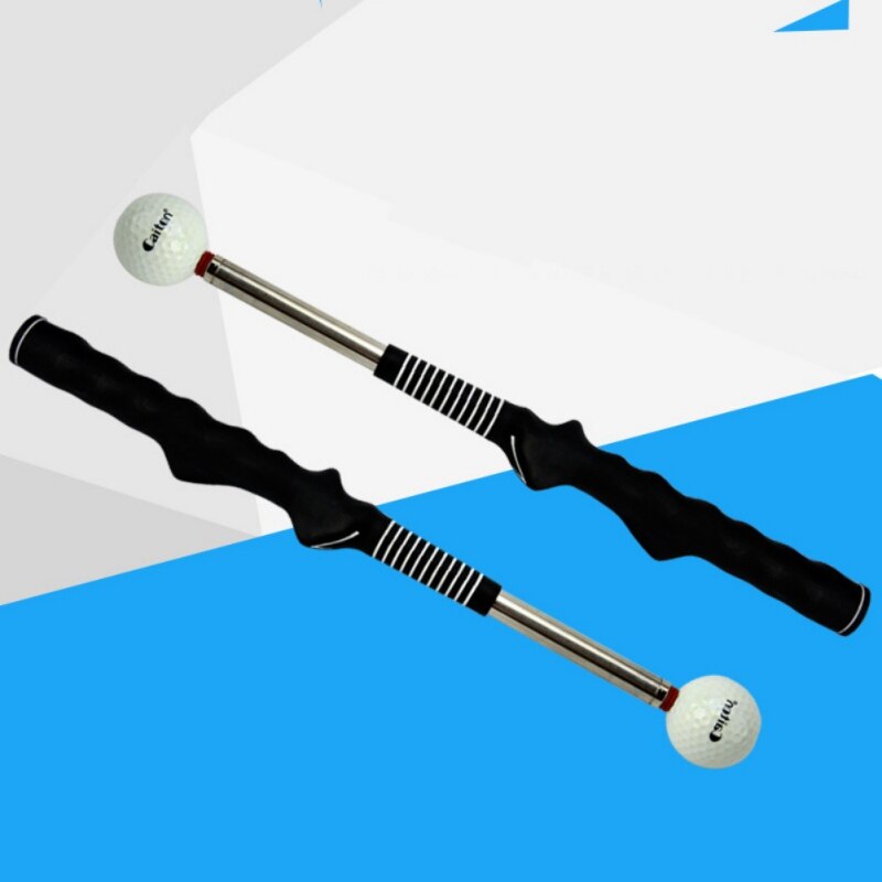 Shrinkable Golf Telescopic Swing Rod Golf Warm-Up Stick Golf Practice Training Aid Swing Trainer For Tempo Grip Strength