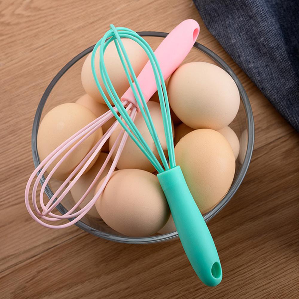 1pc Silicone Egg Whisk Manual Hand Mixer Self Egg Stirrer Milk Drink Coffee Whisk Mixer Kitchen Egg Tools