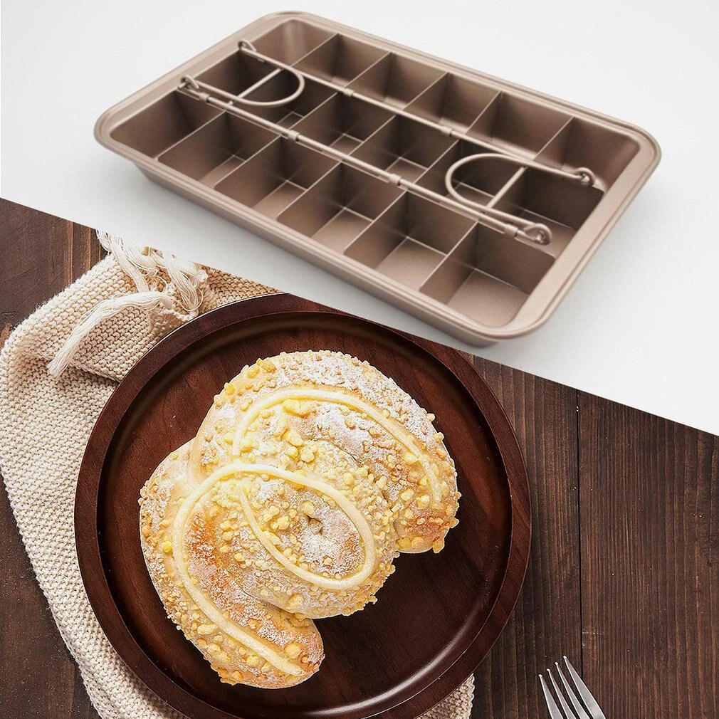Brownie Pan Brownie Cutter Mould Cake Bread Baking Mold Baking Tool Kitchen Cake Tool Kitchen Accessories