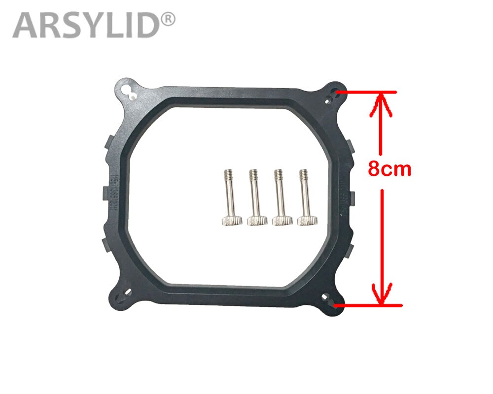 ARSYLID sokcet775 sokcet115x (1151 1150 1155 1156) mounting bracket and Backplane Screw fixed