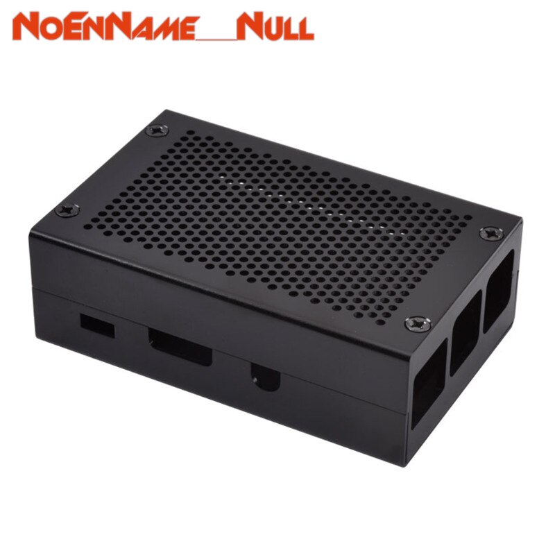 Aluminium Case Cover Metalen Behuizing Voor Raspberry Pi 3 Model B Pi 2 B / B + B2QF: Bundle 2