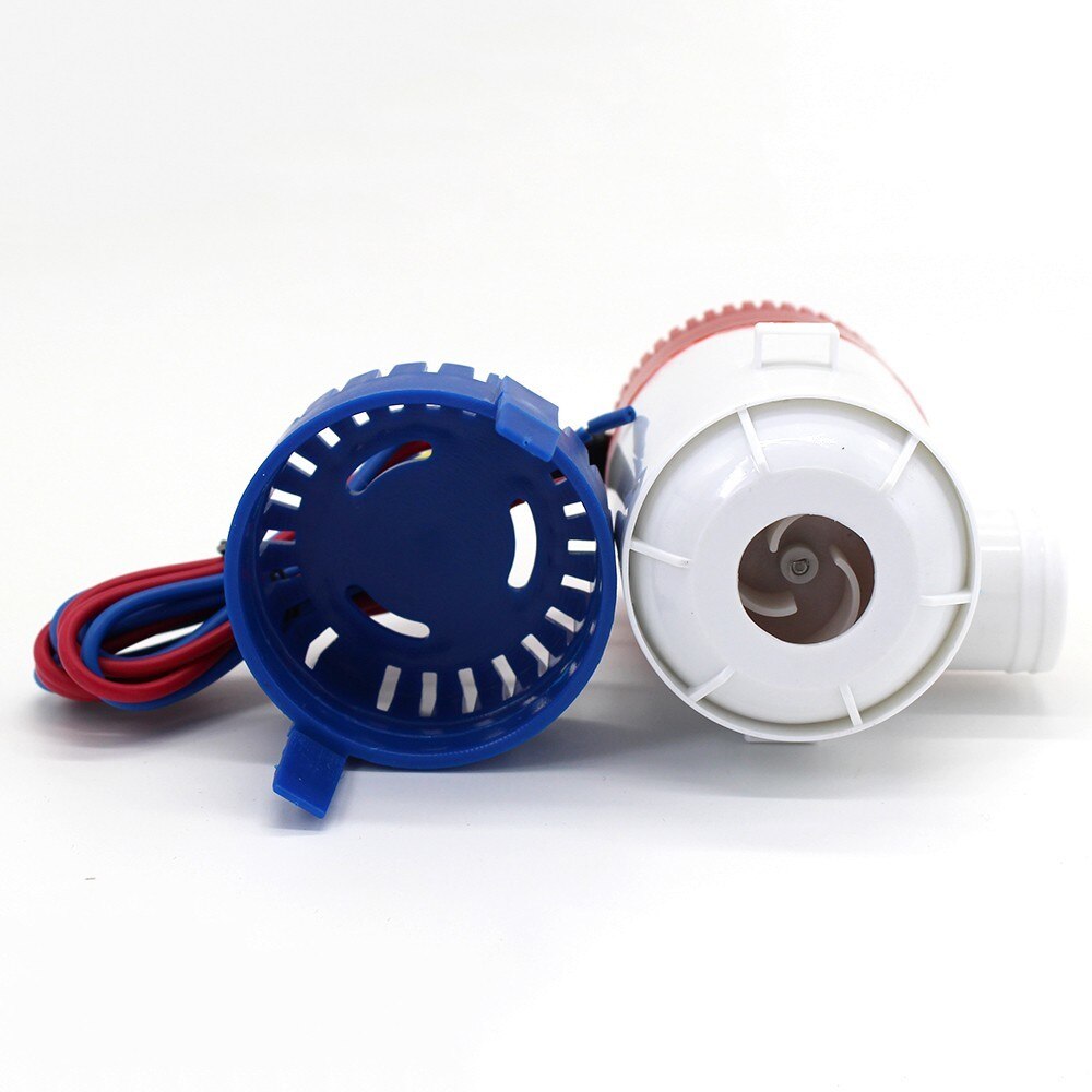 350GPH mini bateau pompe de cale 12 v pompe de cale 12 v 24 v kayak règle d'eau électrique dc 350 gph volts marine manuel pression