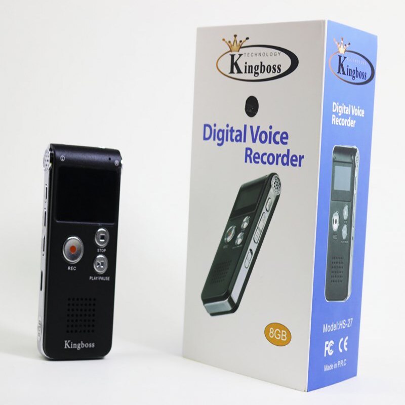 Professionele Digitale Voice Recorder 8 Gb