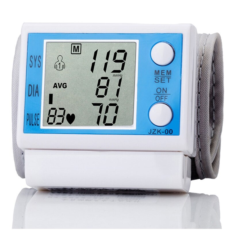 Wrist Electronic Digital Sphygmomanometer Intelligent Blood Pressure Monitor