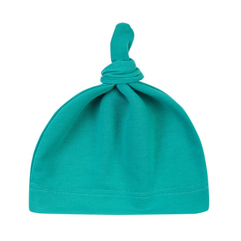 Gorro de algodón con nudo para bebé recién nacido, gorros de dormir para niñas pequeñas, sombrero de bebé recién nacido, sombrero de bebé para niños y niñas: G