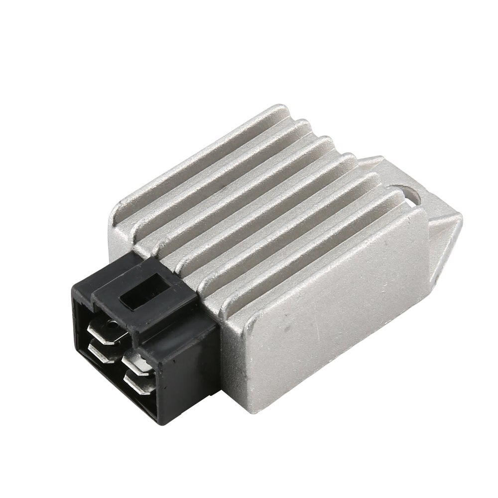 Motorcycle Scooter Voltage Regulator Rectifier 12V 4Pin fit for Buggie with GY6 50cc 125cc 150cc CD70 Moped Scooter ATV Gokarts