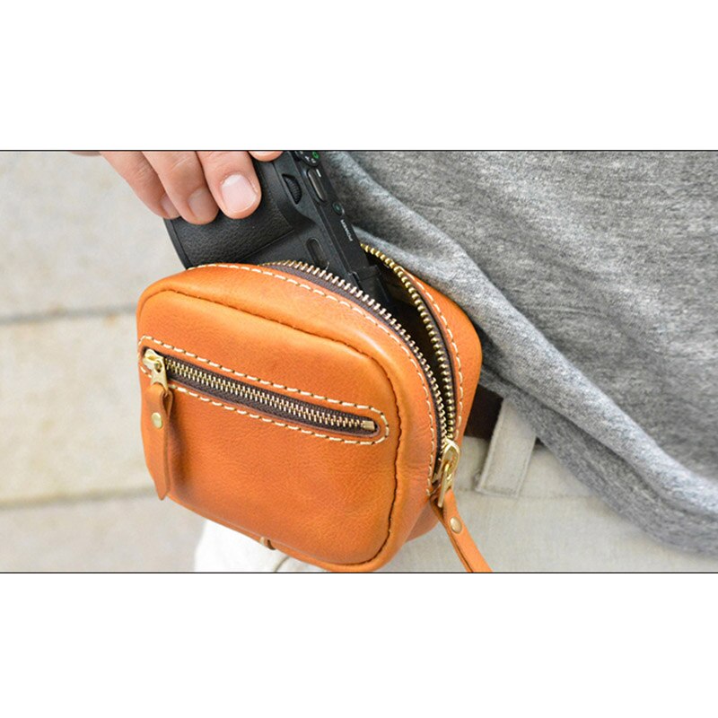 1Set DIY Kraft Paper Template Men's Tool Belt Bag Leather Craft Pattern DIY Stencil Sewing Pattern 14cm*10cm