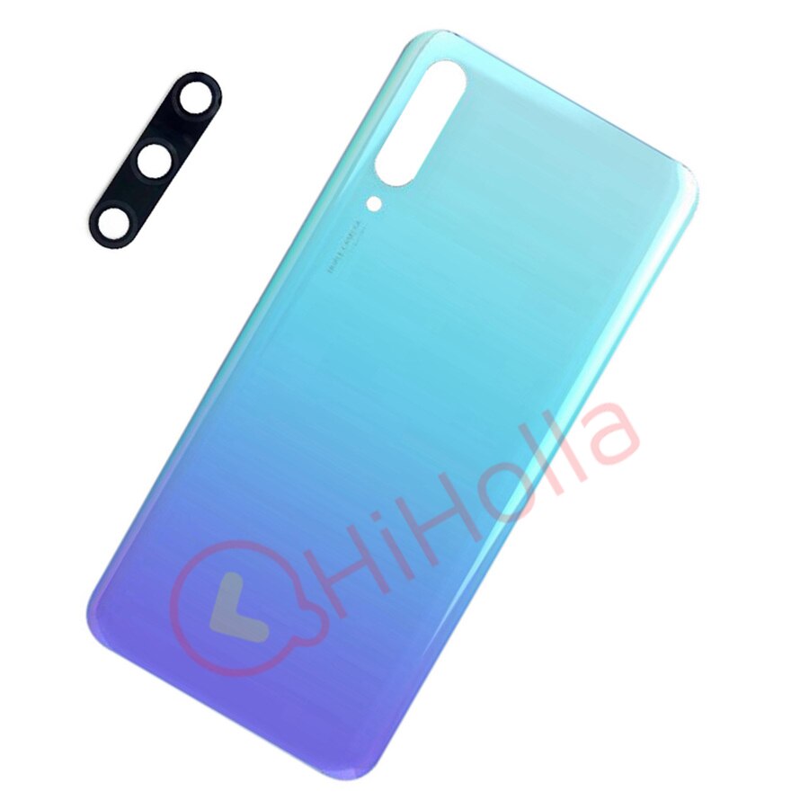 Zurück Glas Abdeckung Für 6.59 "Huawei Y9S Batterie Abdeckung P Clever Profi Hinten Tür Gehäbenutzen fallen Tafel Mit kamera Objektiv Ersatz: Kristall mit Linse