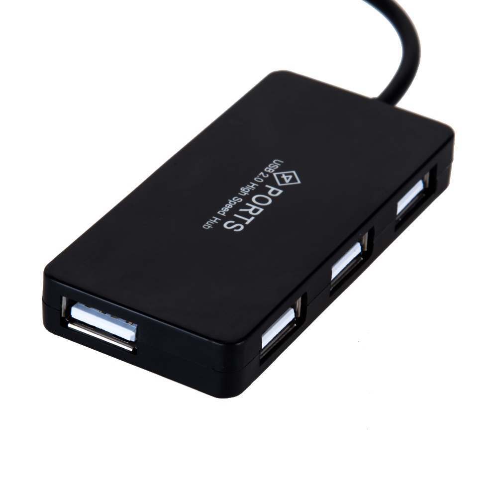 4 Häfen USB Hub hoch Geschwindigkeit USB 2.0 Hub Multi usb Splitter Erweiterung Mini Hub für PC Laptop Unterstützt Fenster8 Fenster7 förderung