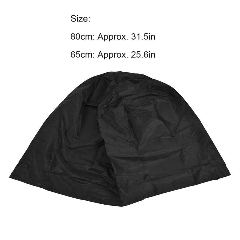 Round Patio Fire Pit Cover Waterproof Fire Pit Cover for Home
