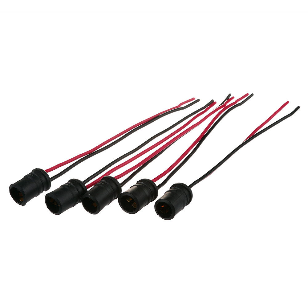 5 kpl  t10 w5w auton kiila lampun kanta kumi hehkulampun kanta lampun pidikkeen liitin auto kuorma-auto veneeseen