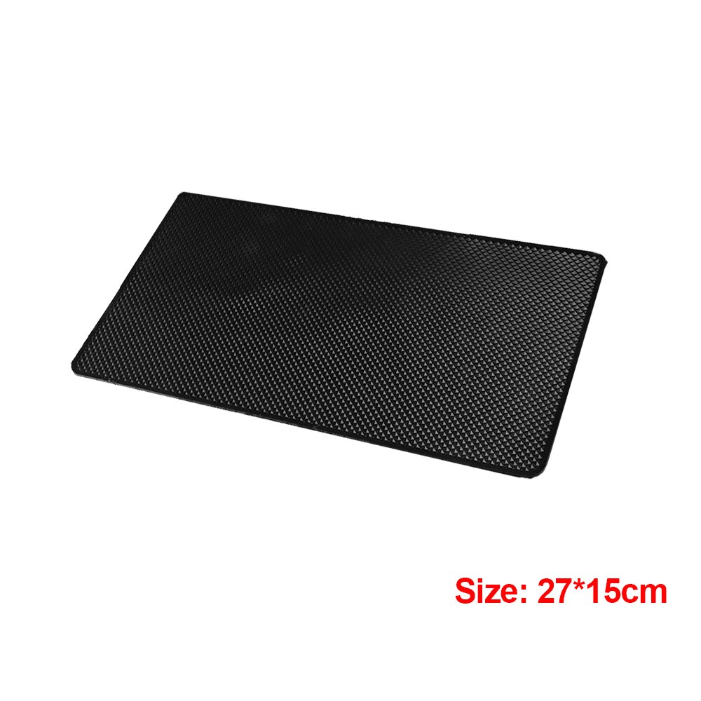 Car Non-Slip Mat Anti Slide Sticky Pads Silicone Interior Dashboard GPS Phone Holder Mat Car Dashboard Sticky Pad Adhesive Mat: Brown