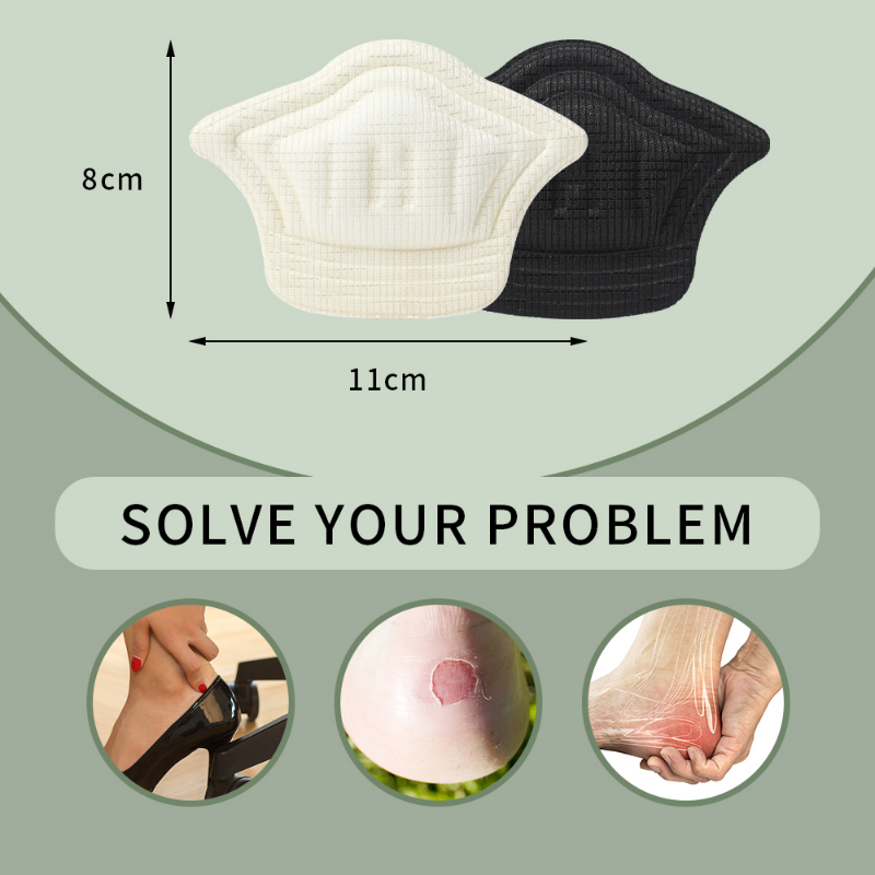 2/6 stücke Einlegesohlen Patch Ferse Pads für Sport Schuhe Einstellbare Größe Ferse Pad Schmerzen Linderung Kissen EinfüGen Einlegesohle ferse Schutz Aufkleber