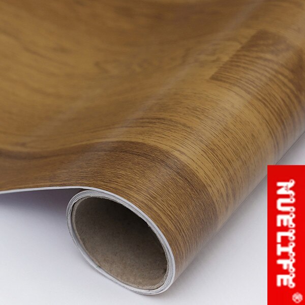 Pegatinas de suelo de grano de madera autoadhesivas de imitación de madera resistente al desgaste para sala de estar baño pegatinas de suelo impermeable decorar: B