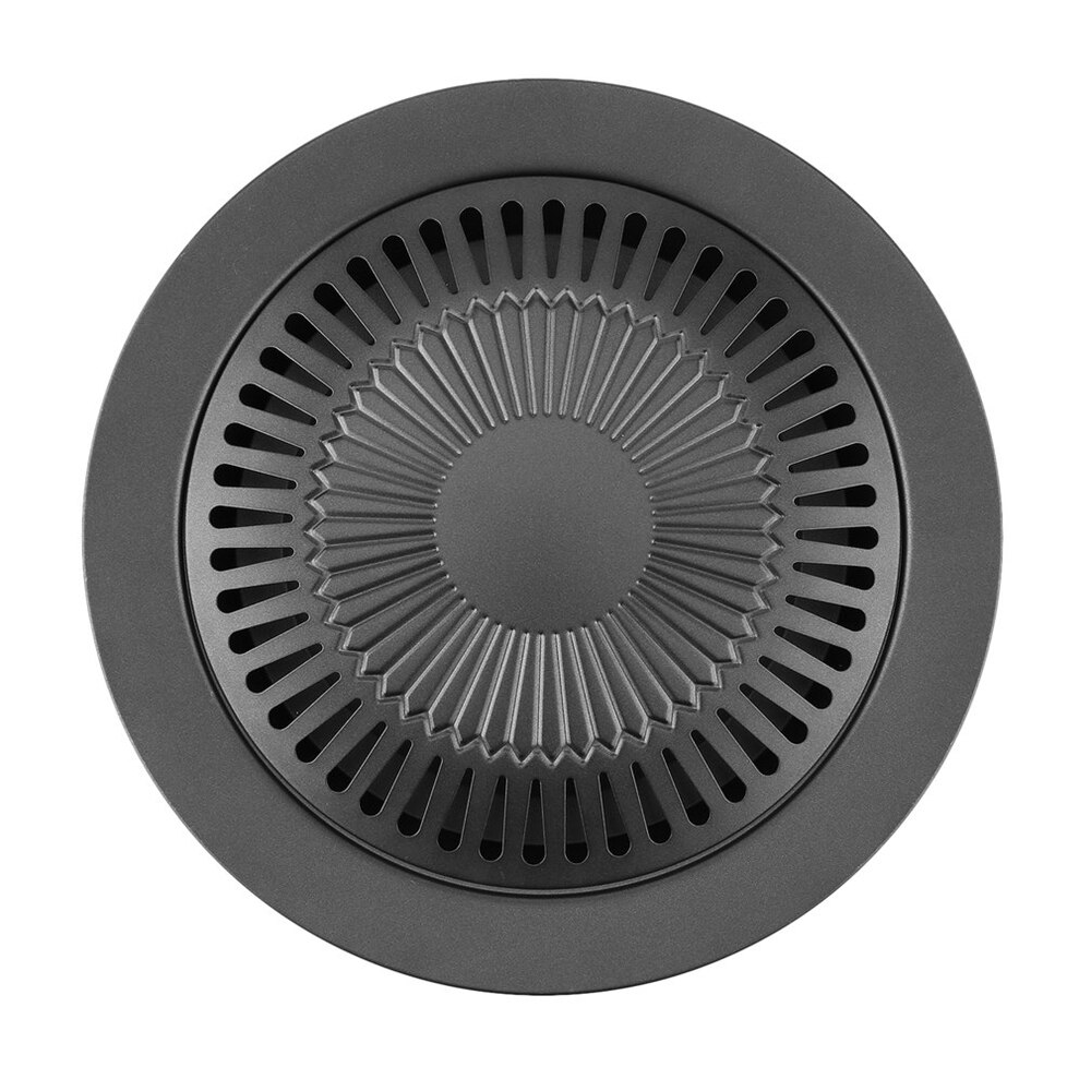 Draagbare Koreaanse Barbecue Lade Outdoor Rookloze Barbecue Grill Anti-aanbak Pan