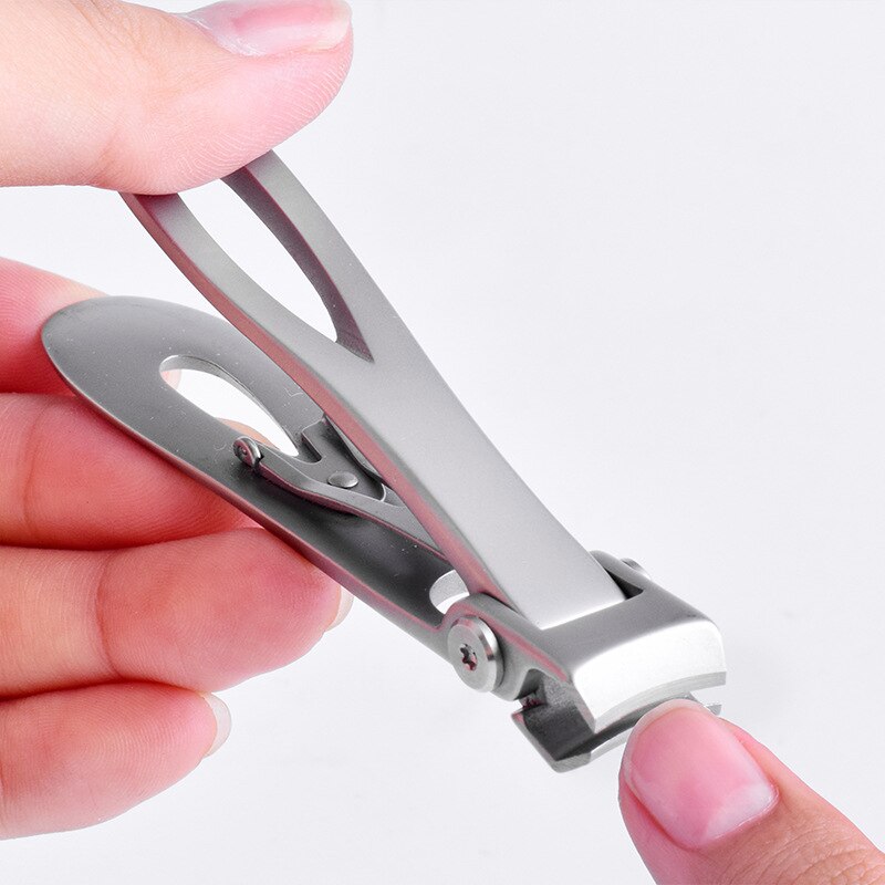 Wide Jaw Opening Nail Clippers Trimmer Stainless Steel Nail Cutter Clippers Manicure Nail Cutter Pedicure Finger Toe Scissors
