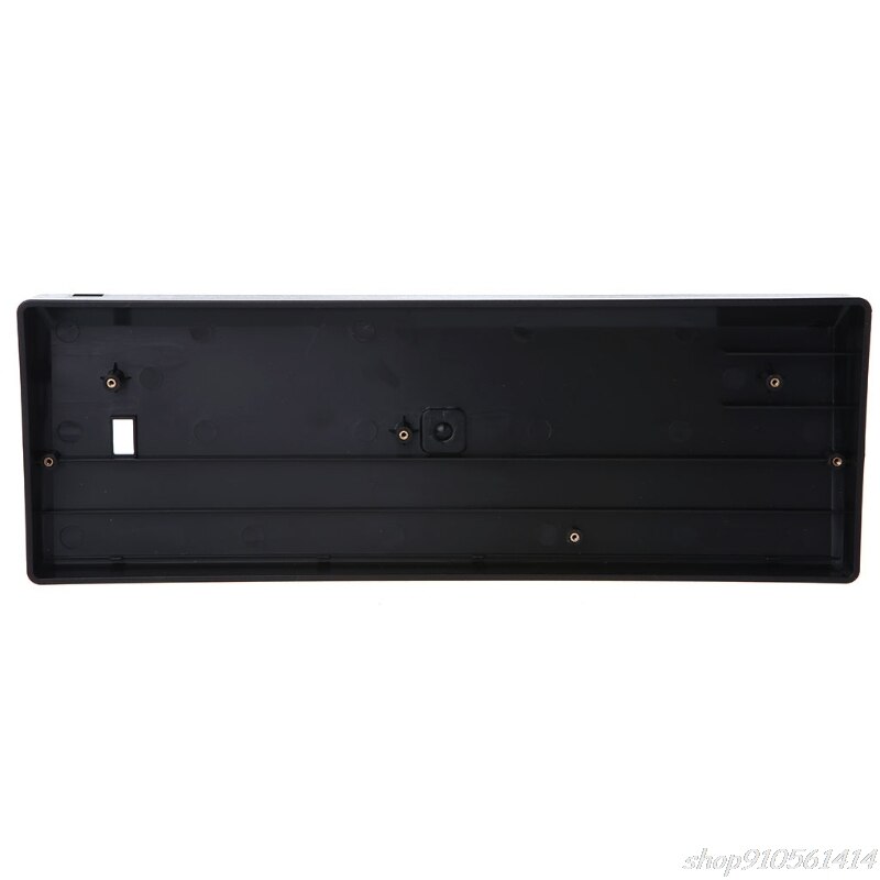 GH60 Compact Keyboard Base Seat 60% Keyboard Poker2 Plastic Frame Case N04 20: Black