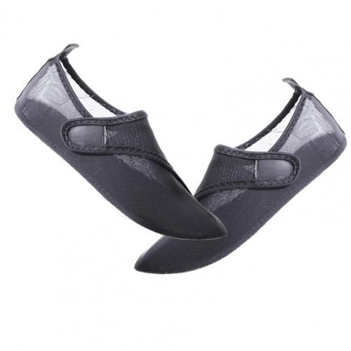 Shoes Solid Color Net Shoes Transparent Draining Concise Unisex Swimming Mesh Shoes: Gray / 43