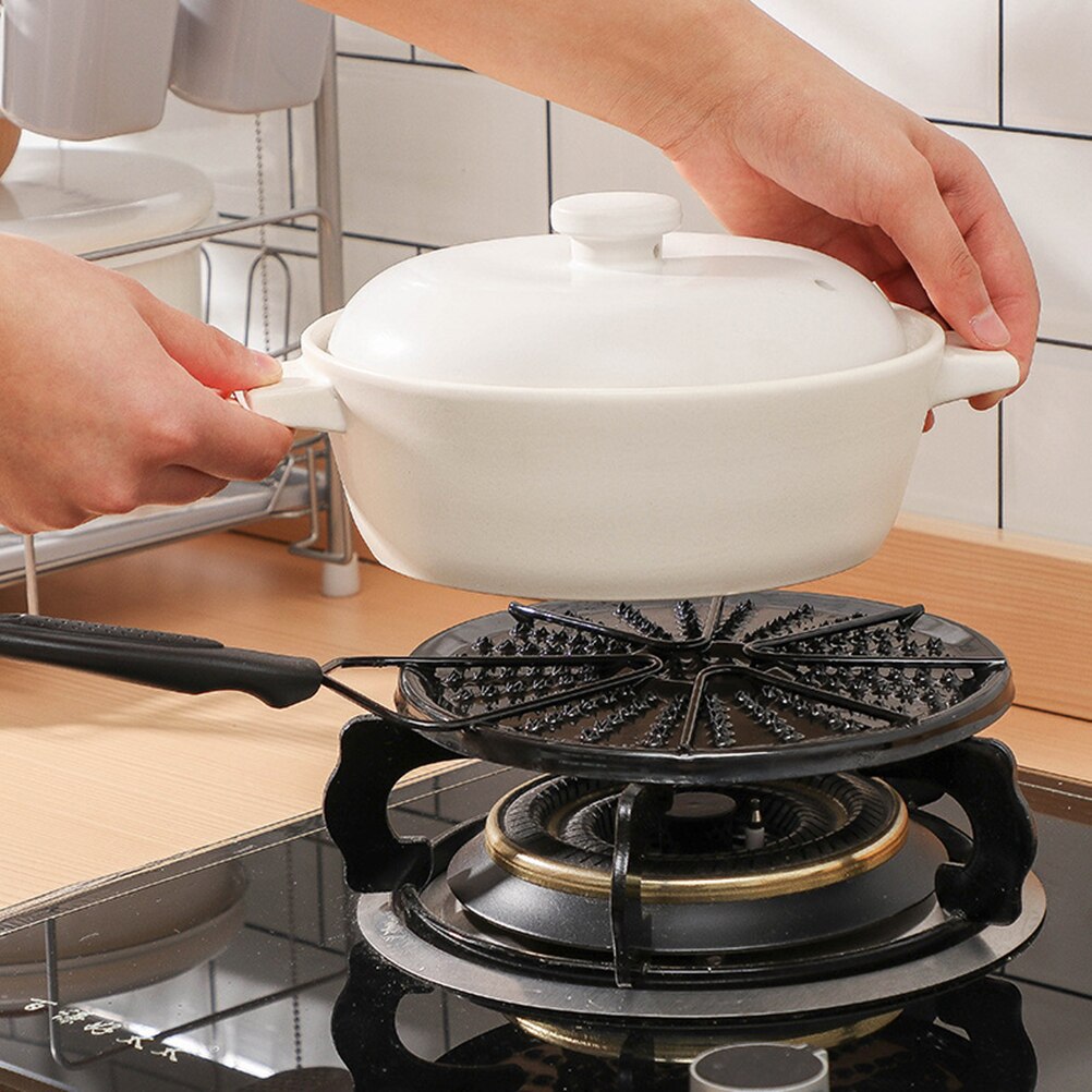Home Kitchen Heat Diffuser Distributer Gas Stove Top Stovetop Heat Diffuser Plate Reducer Flame Guard Simmer Plate Flame Guard