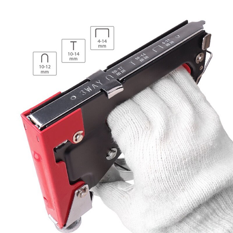 Nail Shooter for DIY Home Decor Furniture Stapler Manual Stapler with 600 Stapler