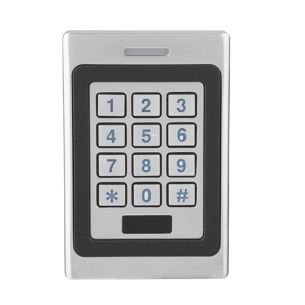 RFID Card Door Access Control System Waterproof Metal Keypad Anti-theft Alarm Standalone Access Control With 2000 Users