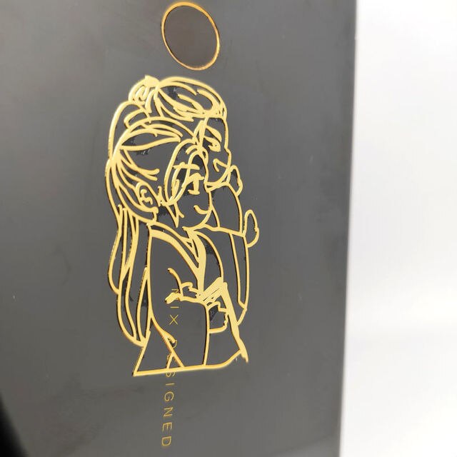 Word Of Honor Shan He Ling Anti Radiation Sticker Gong Jun Zhang Zhehan Metal Sticker Wen Kexing Zhou Zishu Signature Sticker: N  2pcs