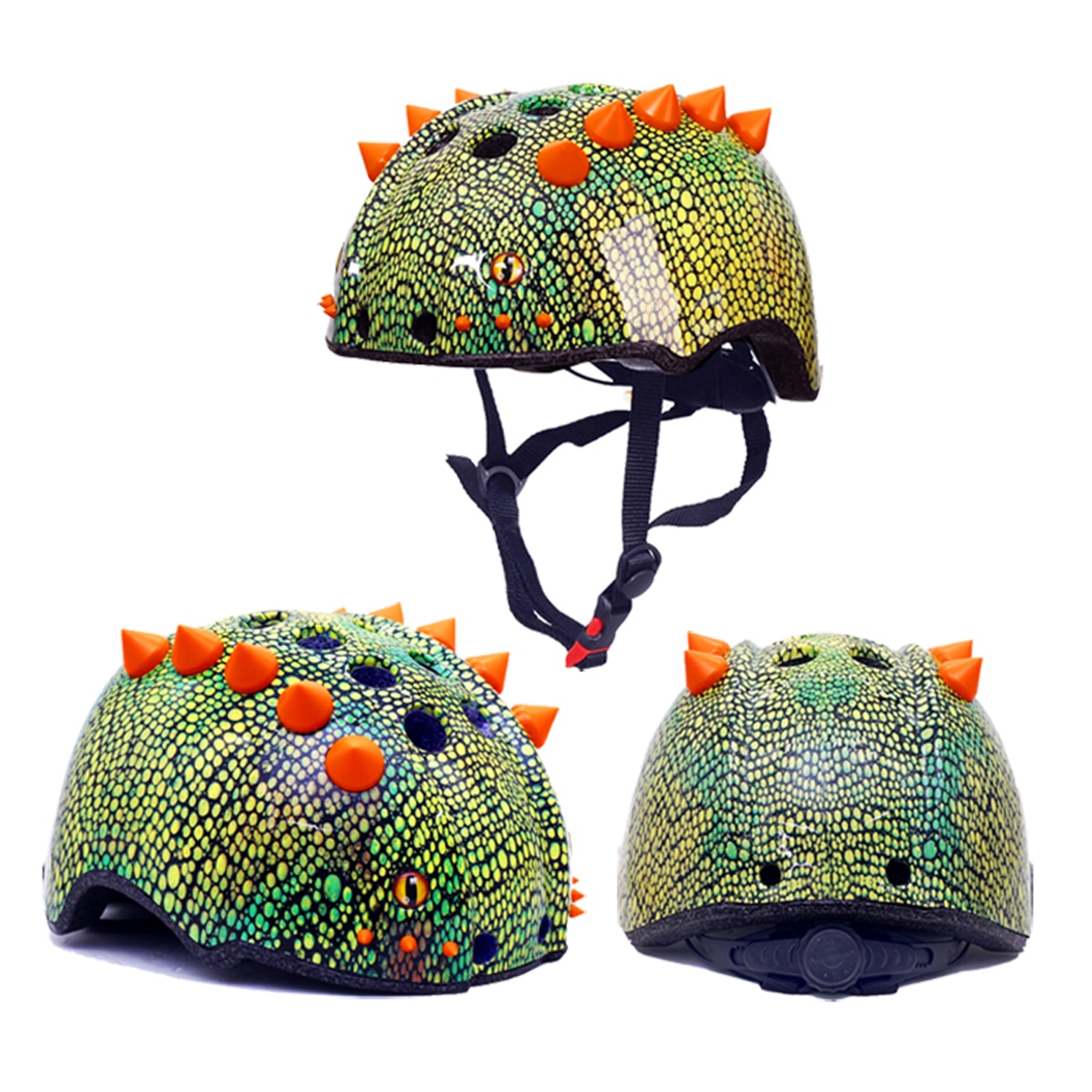 Kinderen Fiets Helm, 3D Dinosaurus Deel, Scooter Peuter Diverse Sport Verstelbare Meisje Jongen Helm