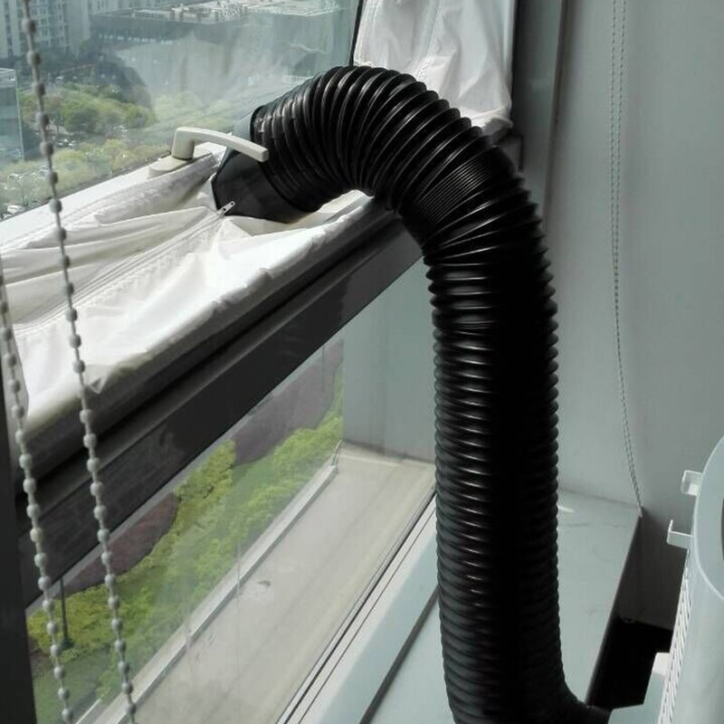 Universal Air Lock Window Seal Cloth Plate 4 M Airs Stop Conditioner Outlet Window Sealing Kit for Air Conditioner