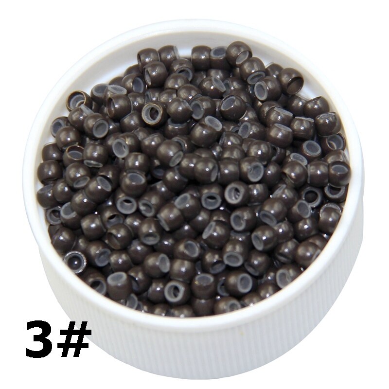 Alicates metálicos de acero para extensión de cabello i-tip, micro anillo nano, anillos para el cabello, herramientas de alicates para cabello, extensiones de cabello microlink: 3