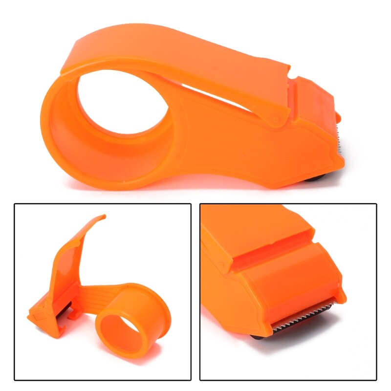 Distributeur Transparent d'emballage de coupeur de support de bande adhésive pour des fournitures de bureau XXUC