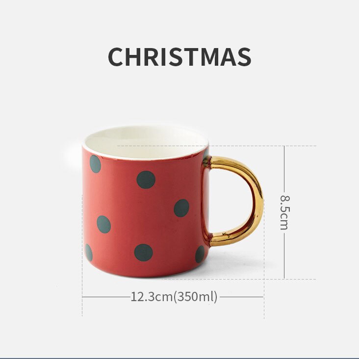 Jul tallrik skål set hem personlighet keramik middag tallrik nordisk stil porslin: 6