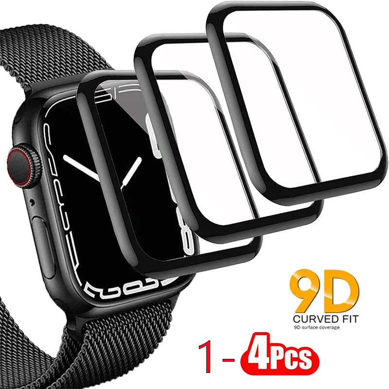 Screenprotector voor Apple Watch-serie 10 9 8 45 mm 41 mm 44 mm 7 Ultra 49 mm HD Geen glas Volledige film iWatch 6 5 4 se 40 mm 42 mm 46 mm