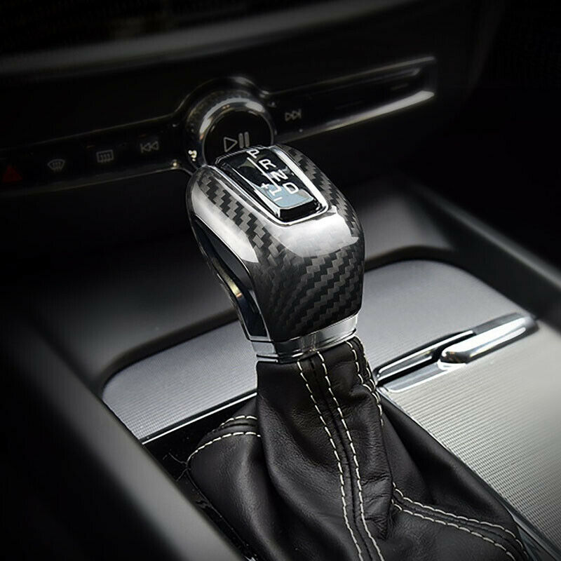 Trim Gear shift Black Knob cover For Volvo S60 XC60 Parts Accessories ...