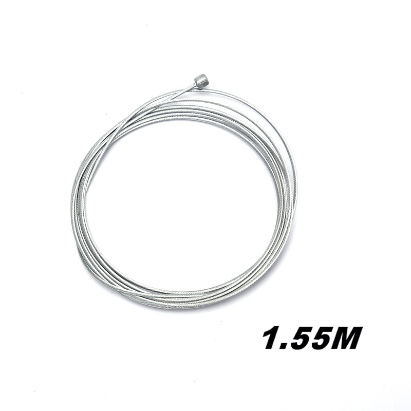 1pc cabos de mudança de bicicleta montanha estrada bicicleta shift interior cabo de aço inoxidável desviador acessórios da bicicleta: 1.55m
