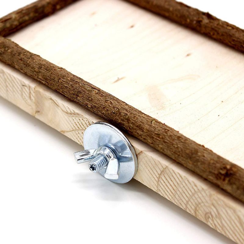 Hamster speelgoed wip rat schommel tuig papegaai houten ladder springplank