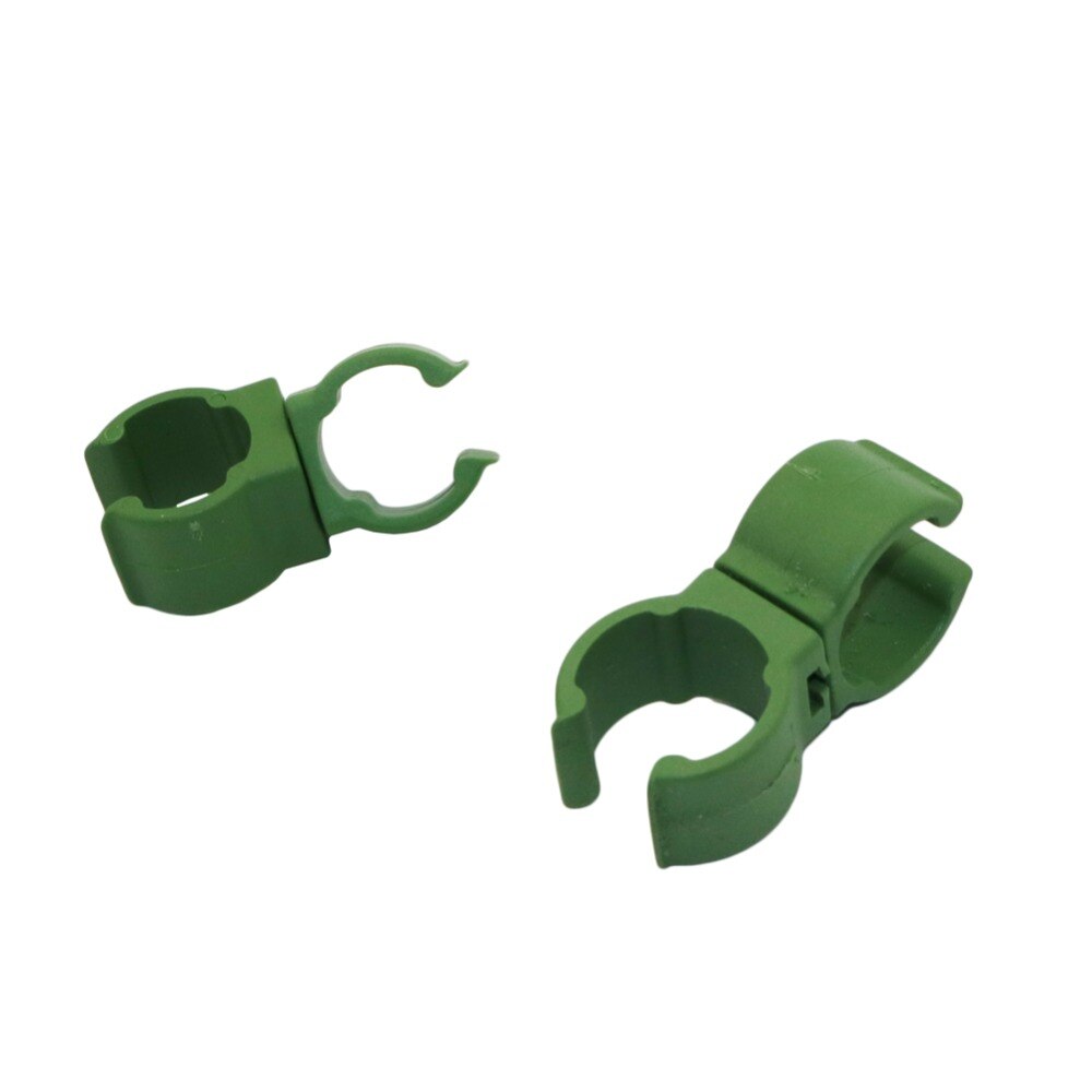 Adjustable 360 Angles Rotaring Connector Clip Plastic Fastener Plant support rod Connector Gardening pillars Fixed Clamp 50 Pcs
