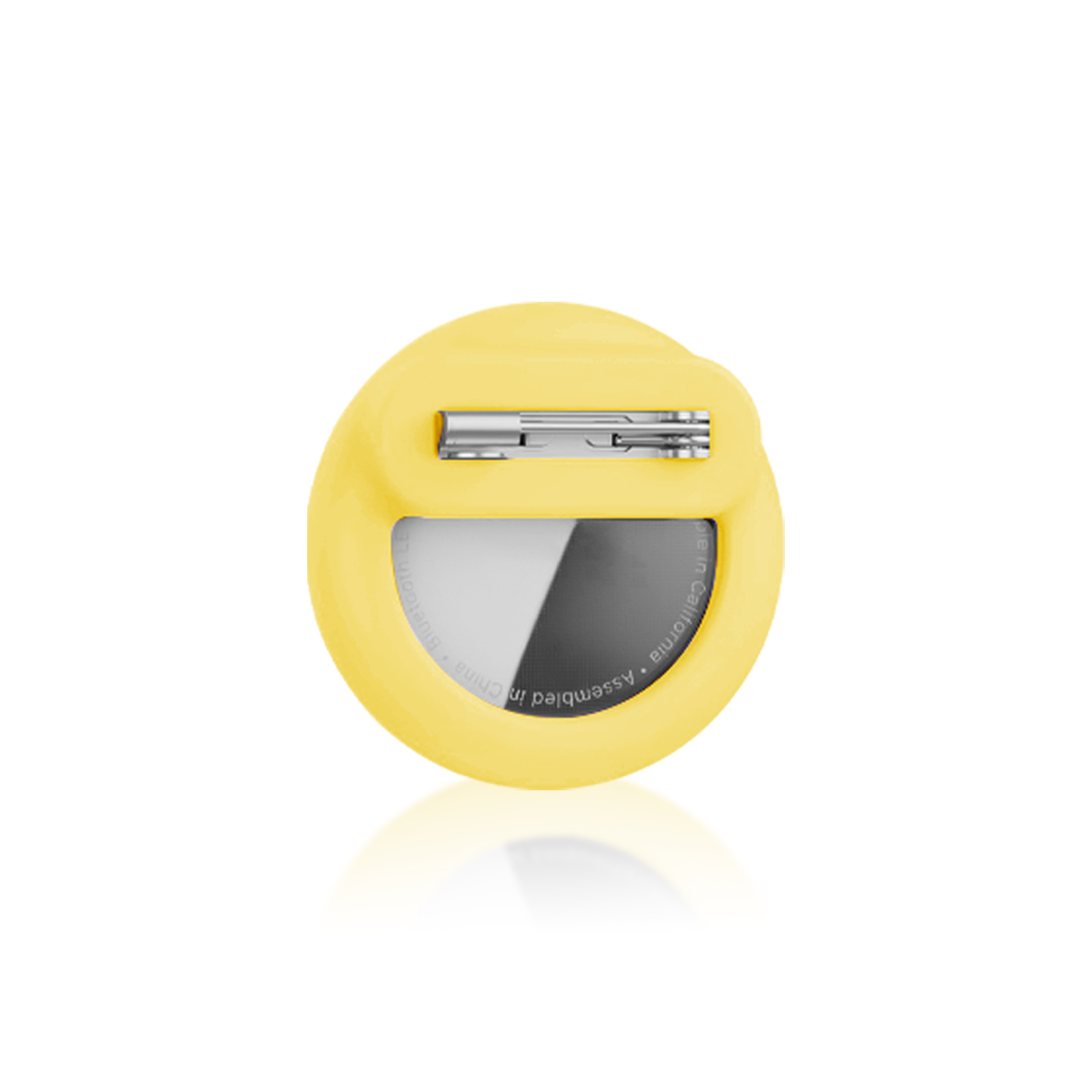Airtag skjult beskytter cover silikone tracker etui airtag anti-mist holder med usynlig til børn, ældre, bagage, tøj: Guld