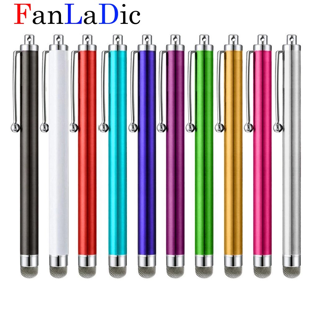 10 PCS/Lot Capacitive Touch Screen Stylus Pen For IPad Air Mini For Samsung xiaomi iphone Universal Tablet PC Smartphone Pencil