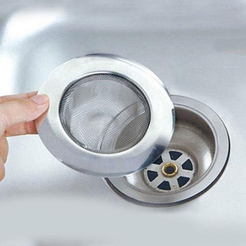 Thuis Badkamer Gootsteen Afvoer Zeef Rvs Mesh Gat Filter Stopper Afval Plug Badkamer Haar Vergiet Catcher