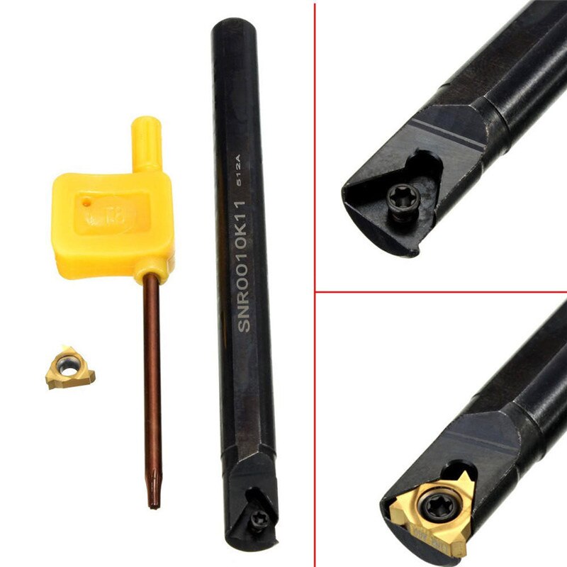 SNR0010K11 herramienta de torneado de mandrinado de torno interno con cuchilla 11IR AG60 para máquina herramienta CNC parte conjunto de accesorios de herramientas