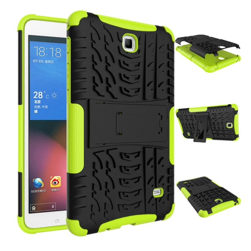 For Samsung Galaxy Tab 4 7.0 SM T230 Case Cover Coque T231 T235 Heavy Duty Rugged Impact Hybrid Case Kickstand Protective Cover