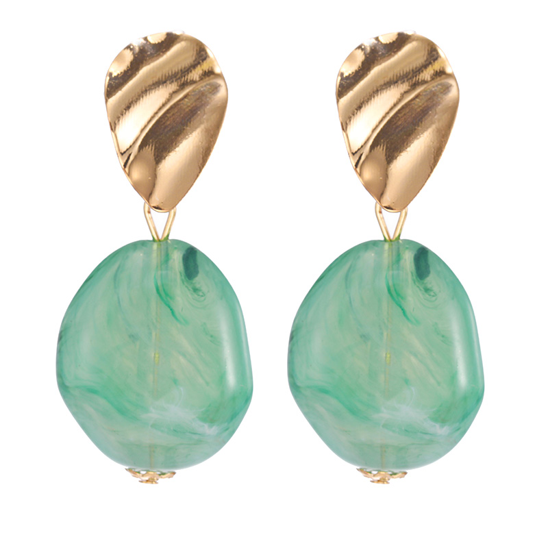 Trendy Zwarte Ronde Metalen Oorbel Voor Vrouwen Goud Glanzend Glad Lange Oorbellen Statement Sieraden Pendientes Bijoux: E976LV